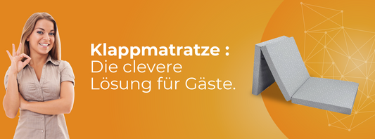 Verwendung von Klappmatratzen für Gästeunterkünfte