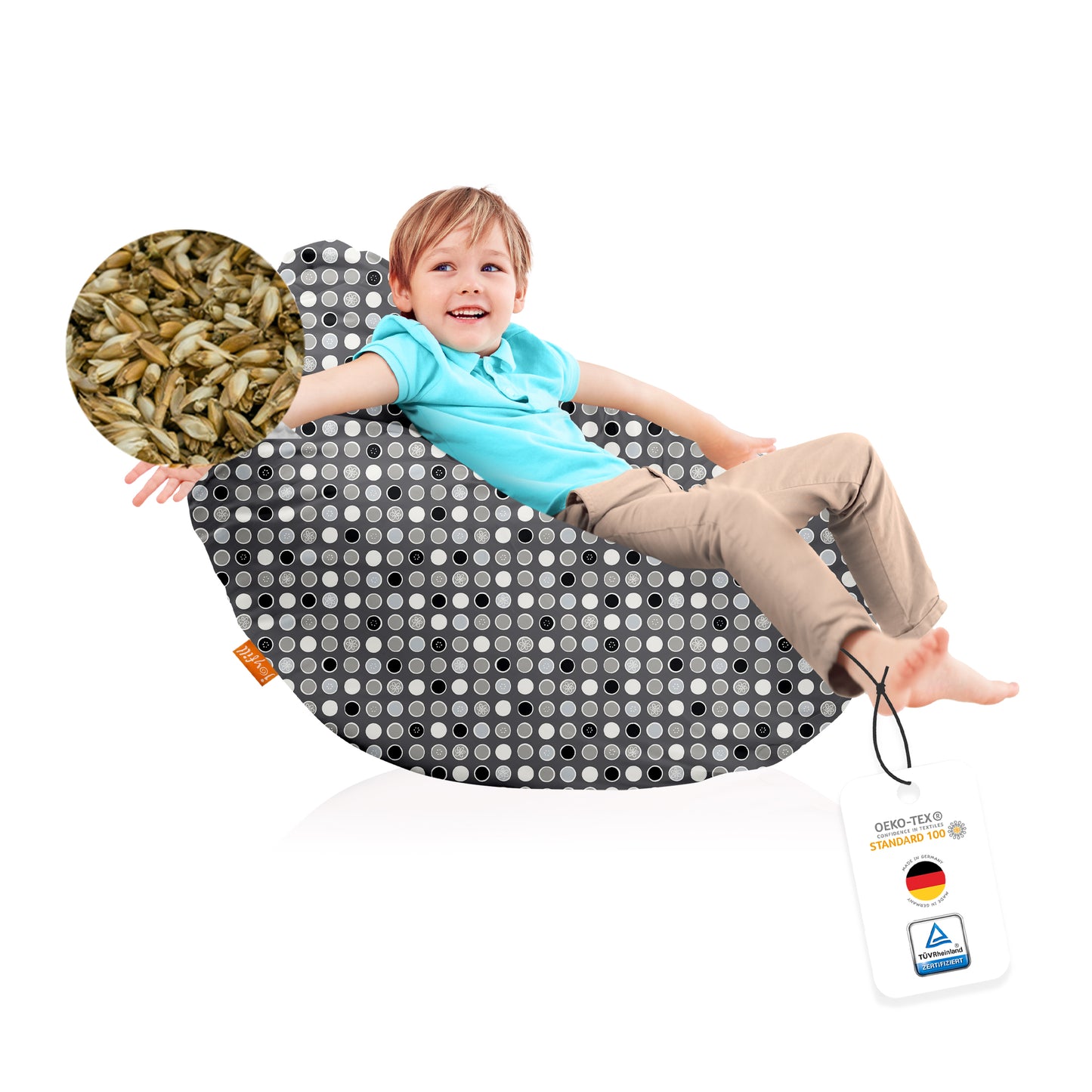 XXL Sitzsack mit Dinkel