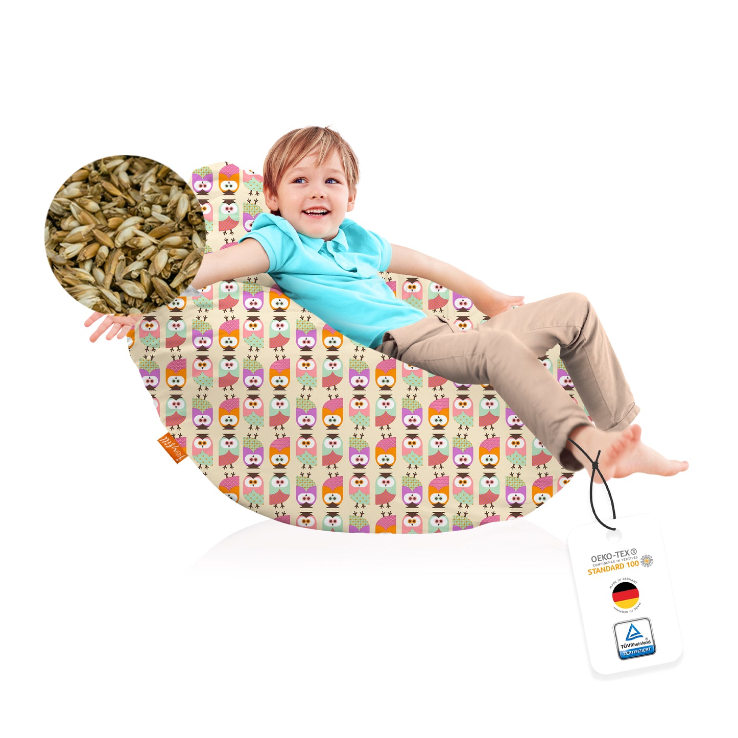 XXL Sitzsack mit Dinkel