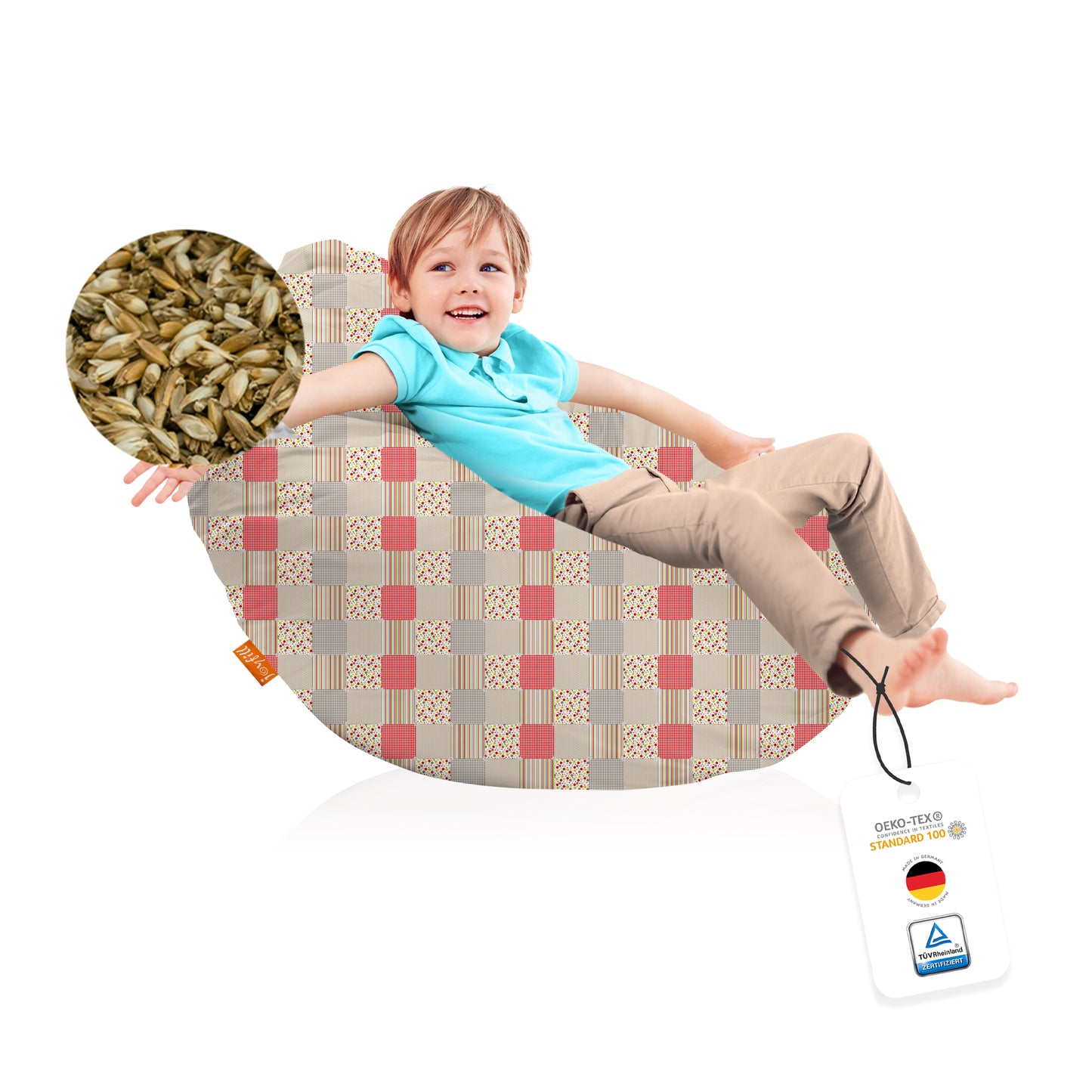 XXL Sitzsack mit Dinkel