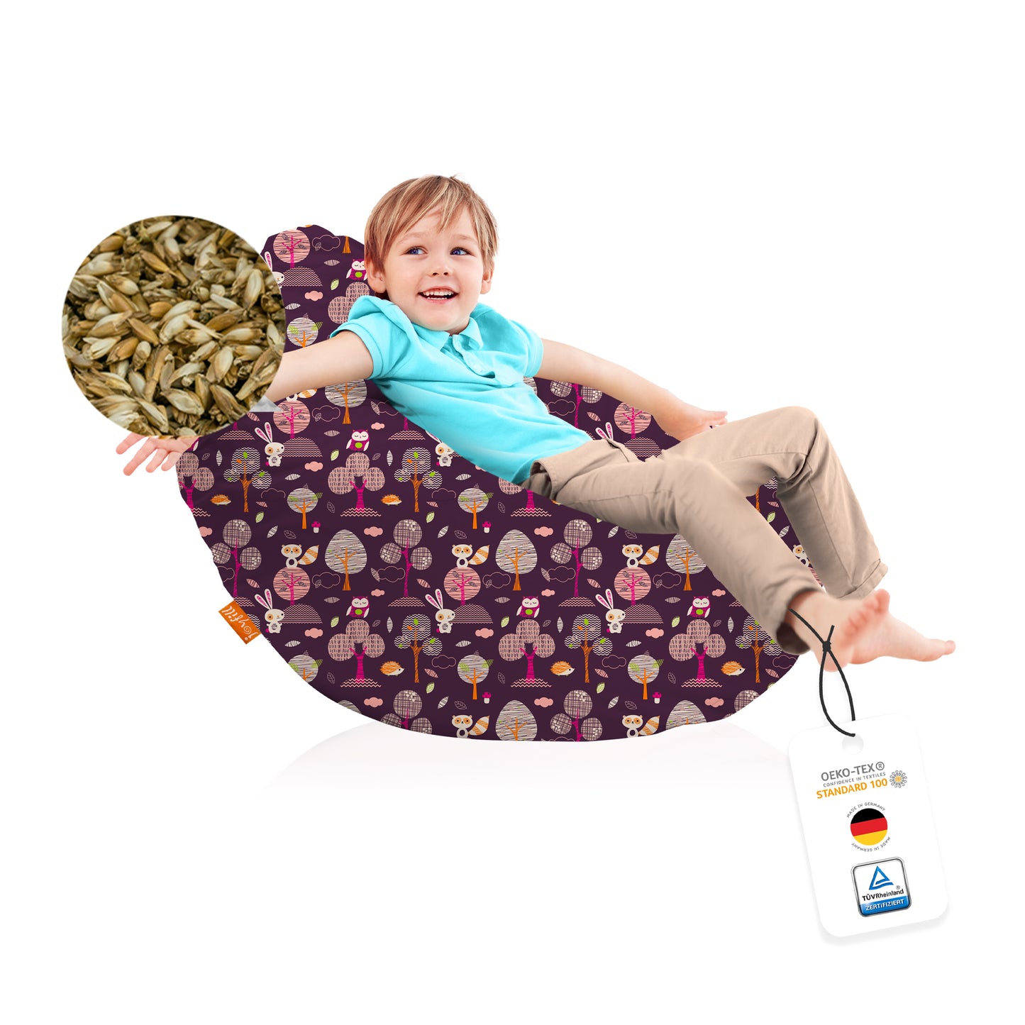 XXL Sitzsack mit Dinkel