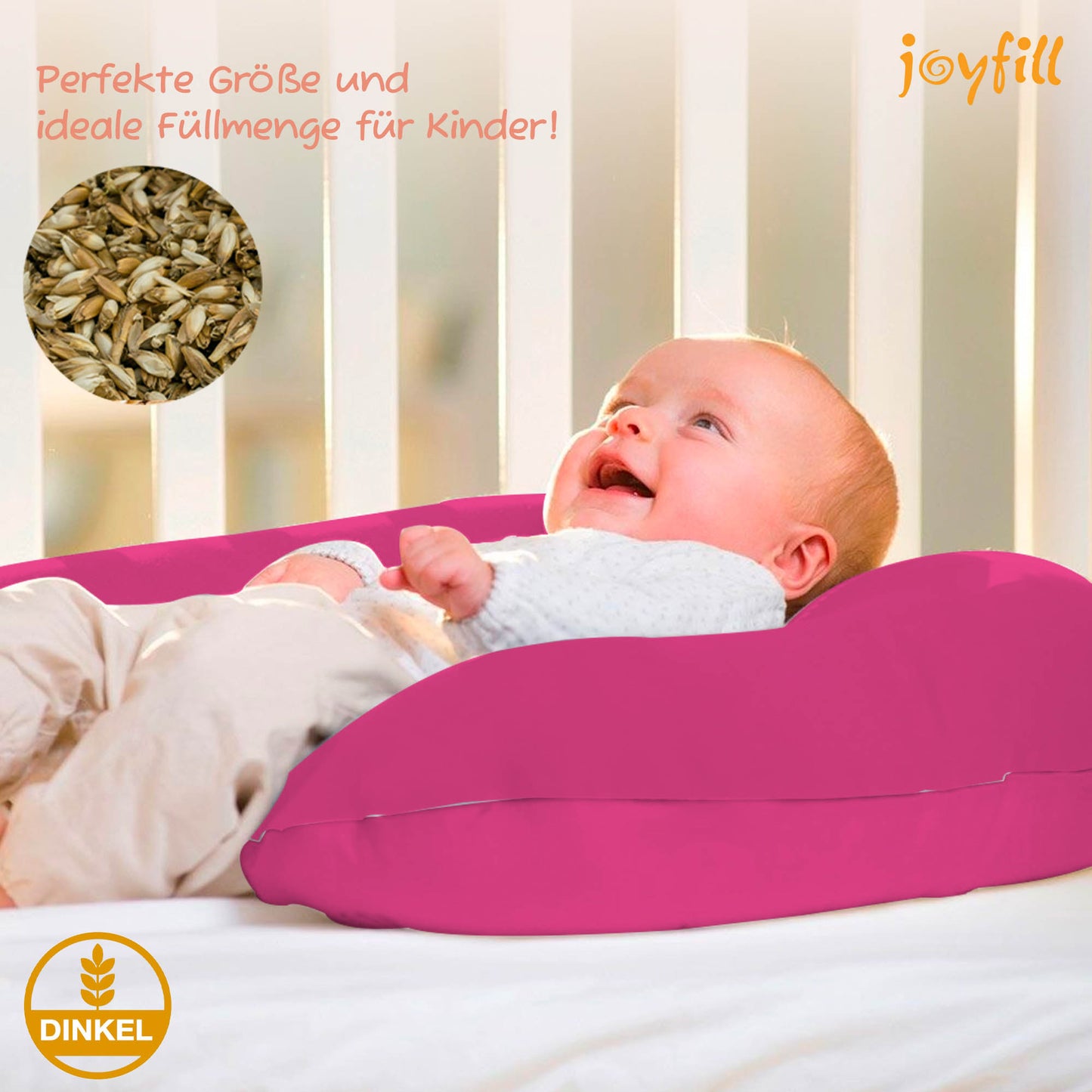 Joyfill Stillkissen (190cm) mit Dinkel
