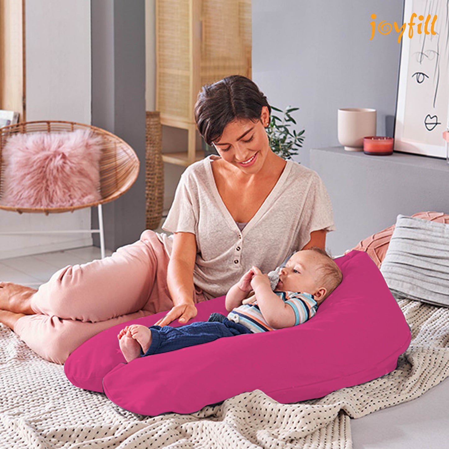 Joyfill Stillkissen (190cm) mit Dinkel