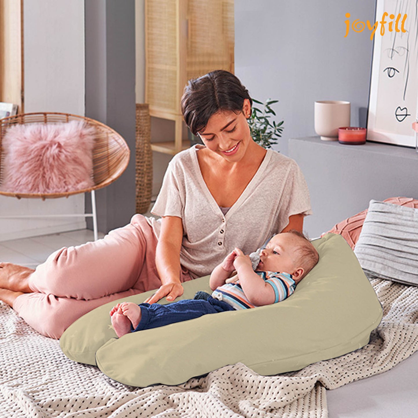 Joyfill Stillkissen (190cm) mit Dinkel