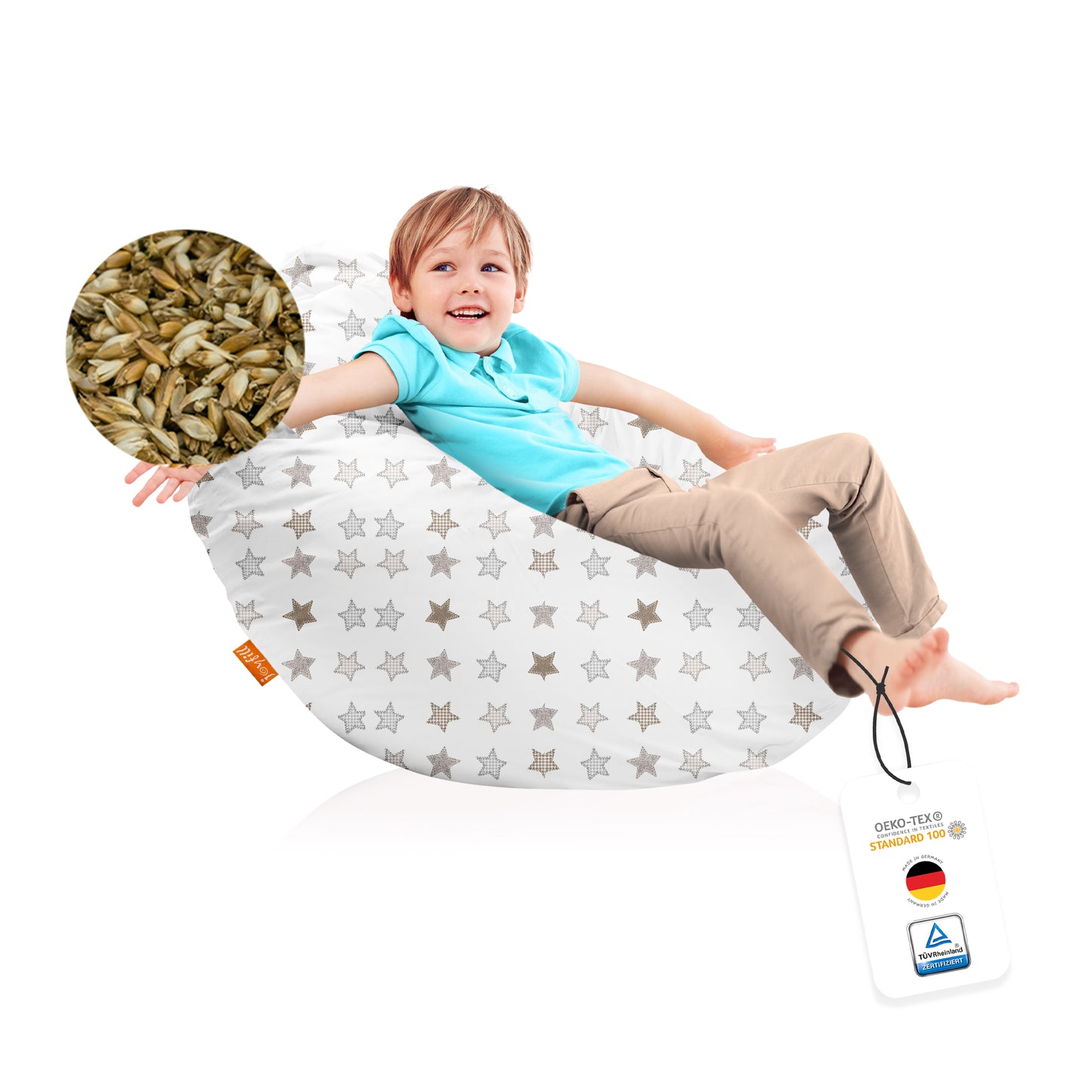 XXL Sitzsack mit Dinkel