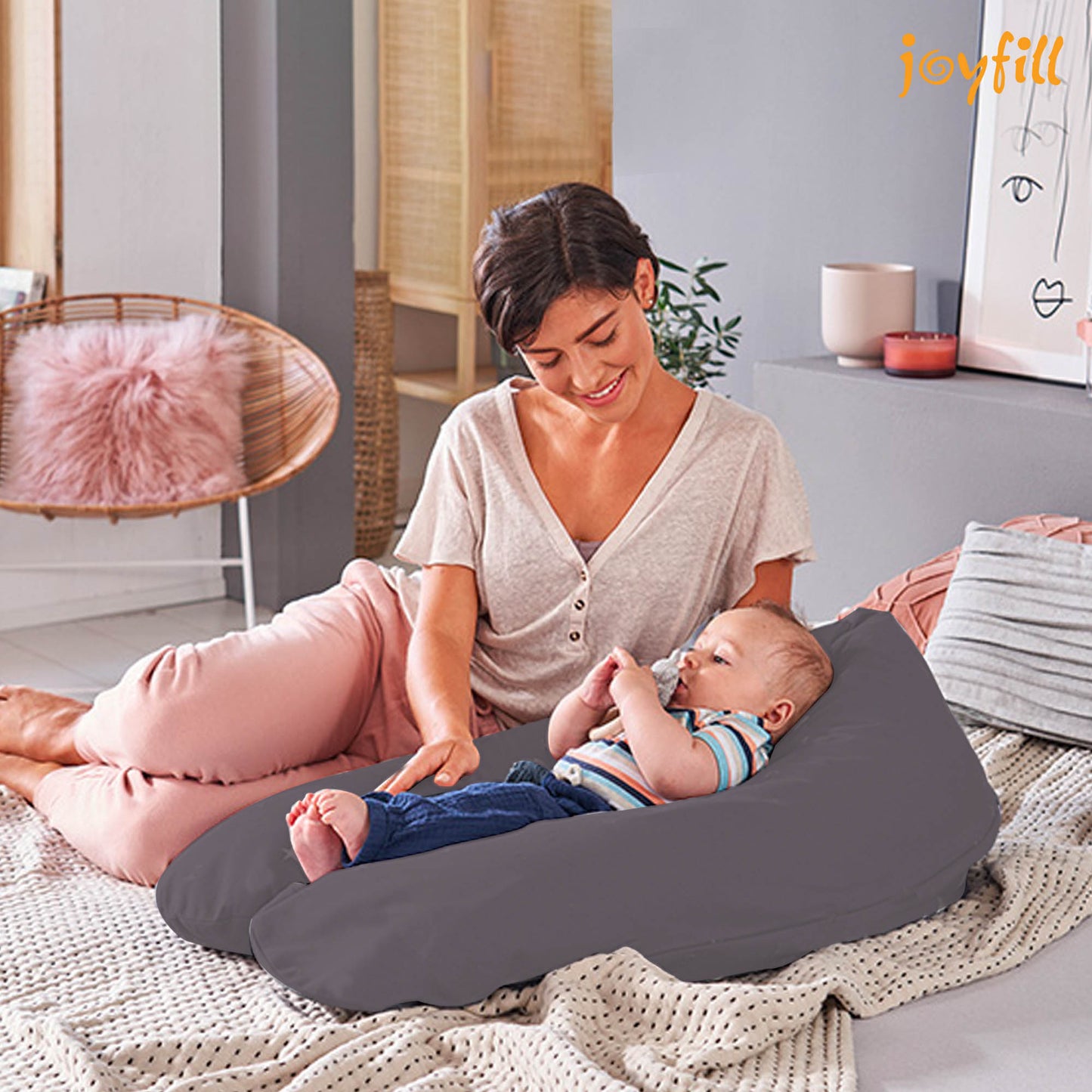Joyfill Stillkissen (190cm) mit Dinkel