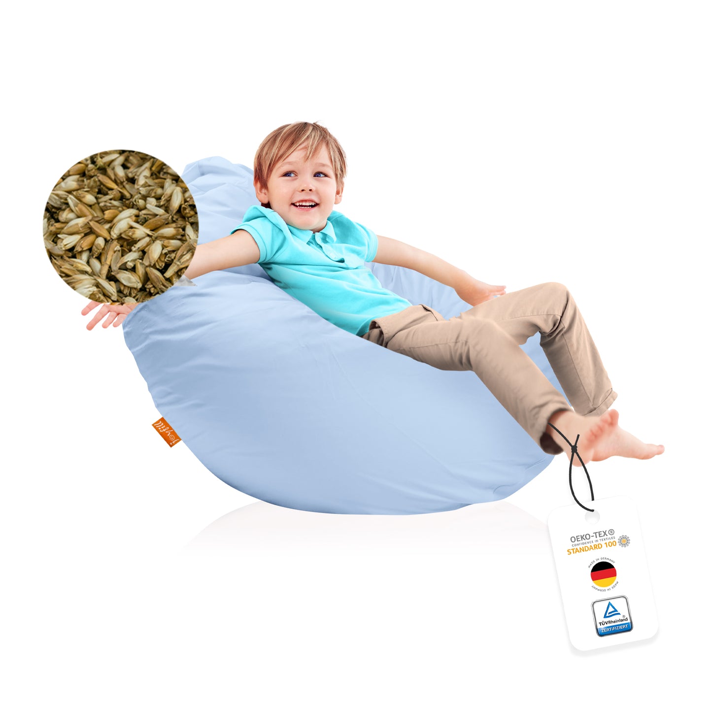 XXL Sitzsack mit Dinkel