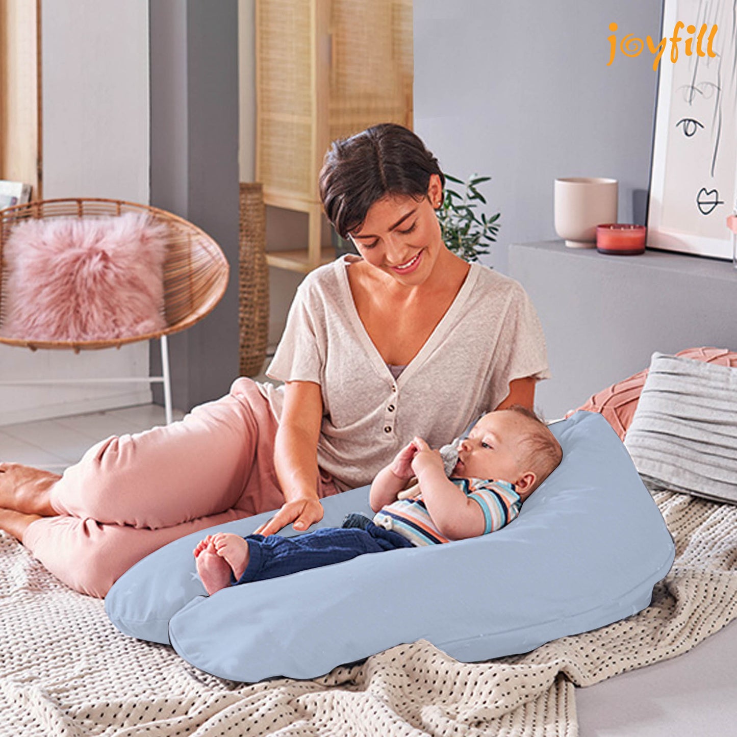 Joyfill Stillkissen (190cm) mit Dinkel