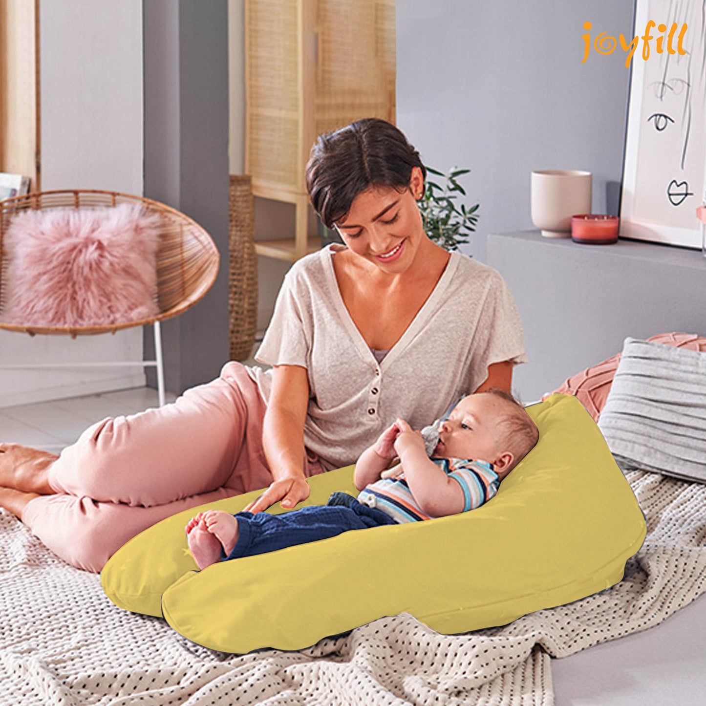 Joyfill Stillkissen (190cm) mit Dinkel