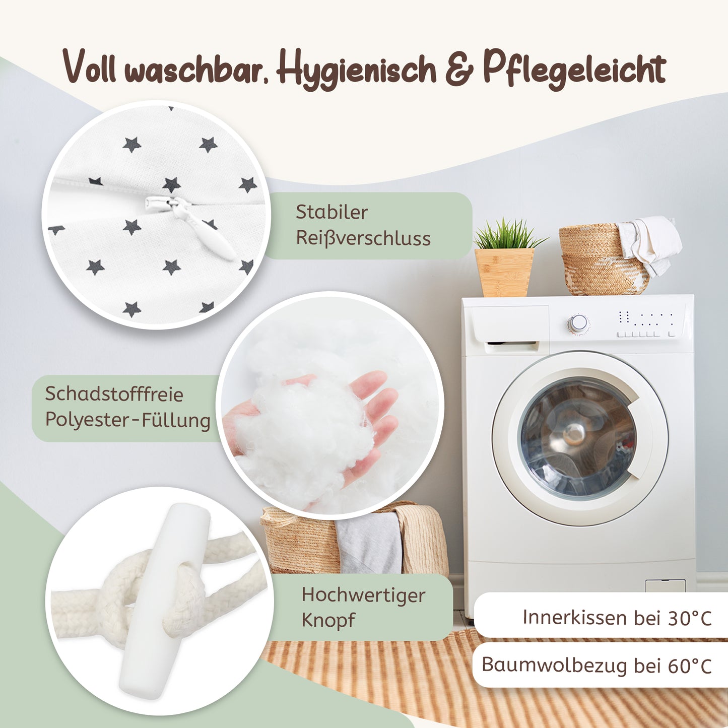 joyfill Stillkissen I Von Hebammen Getestet I Flüsterleise Füllung