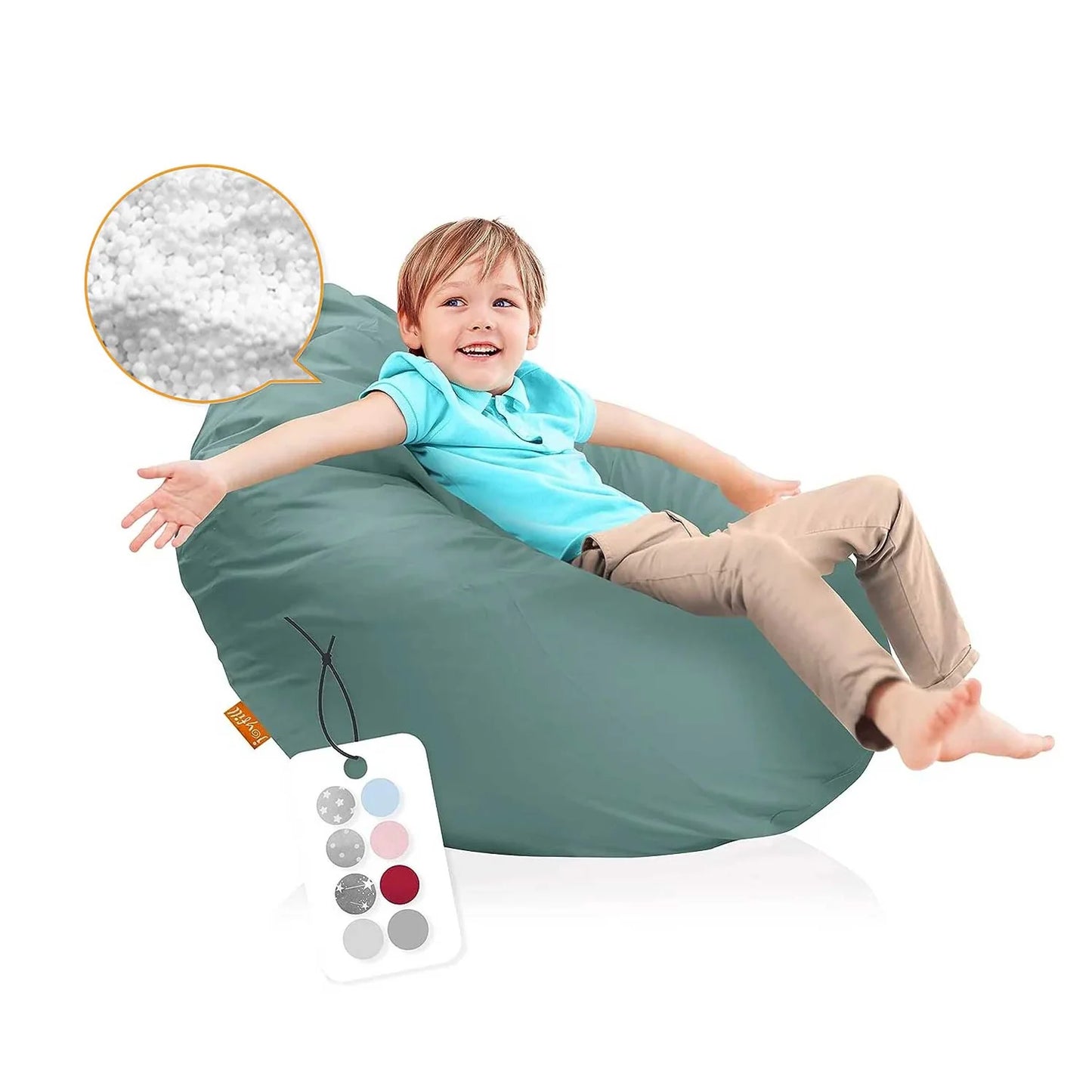 Sitzsack für Kinder (EPS gefüllt | 90L)