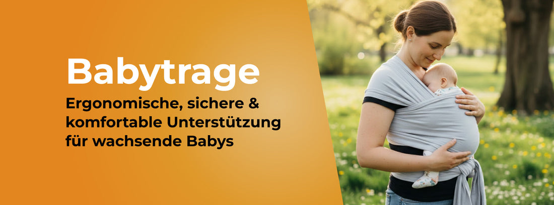 Babytrage – Ergonomische, sichere & komfortable Unterstützung für wachsende Babys