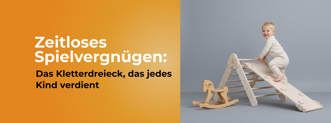 Zeitloses Spielvergnügen: Das Kletterdreieck, das jedes Kind verdient