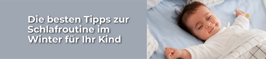 Die besten Tipps zur Schlafroutine im Winter für Ihr Kind - Joyfill 