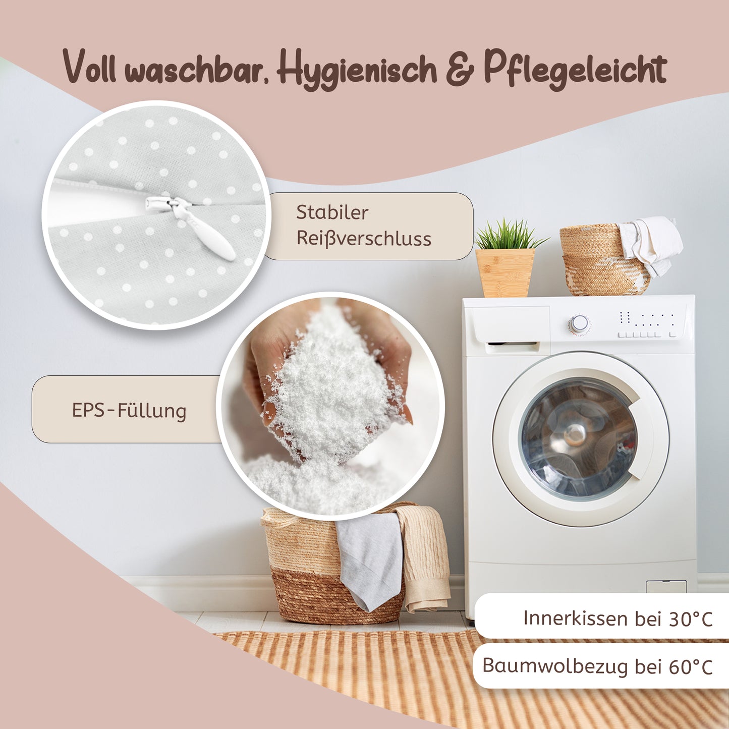 Joyfill Stillkissen XL mit EPS