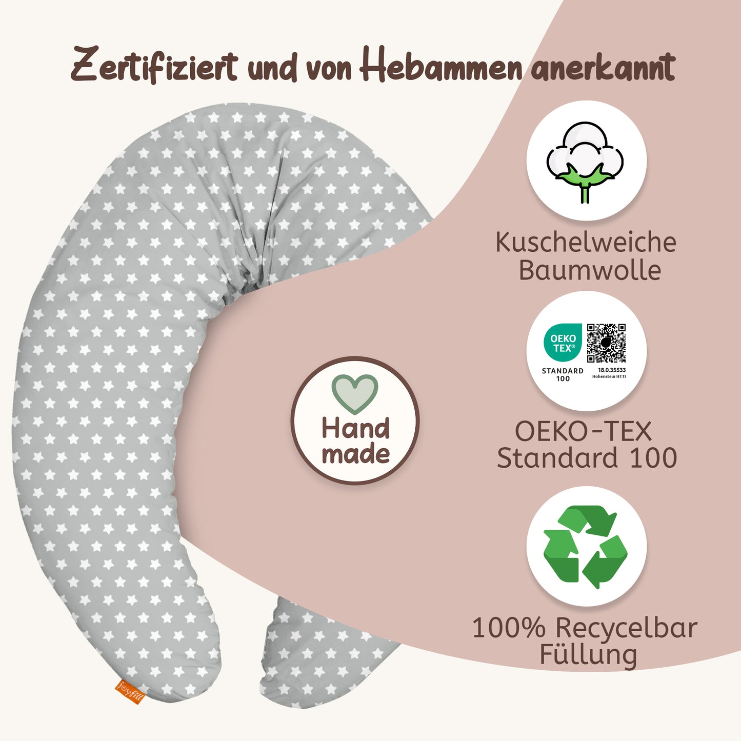 Joyfill Stillkissen XL mit EPS