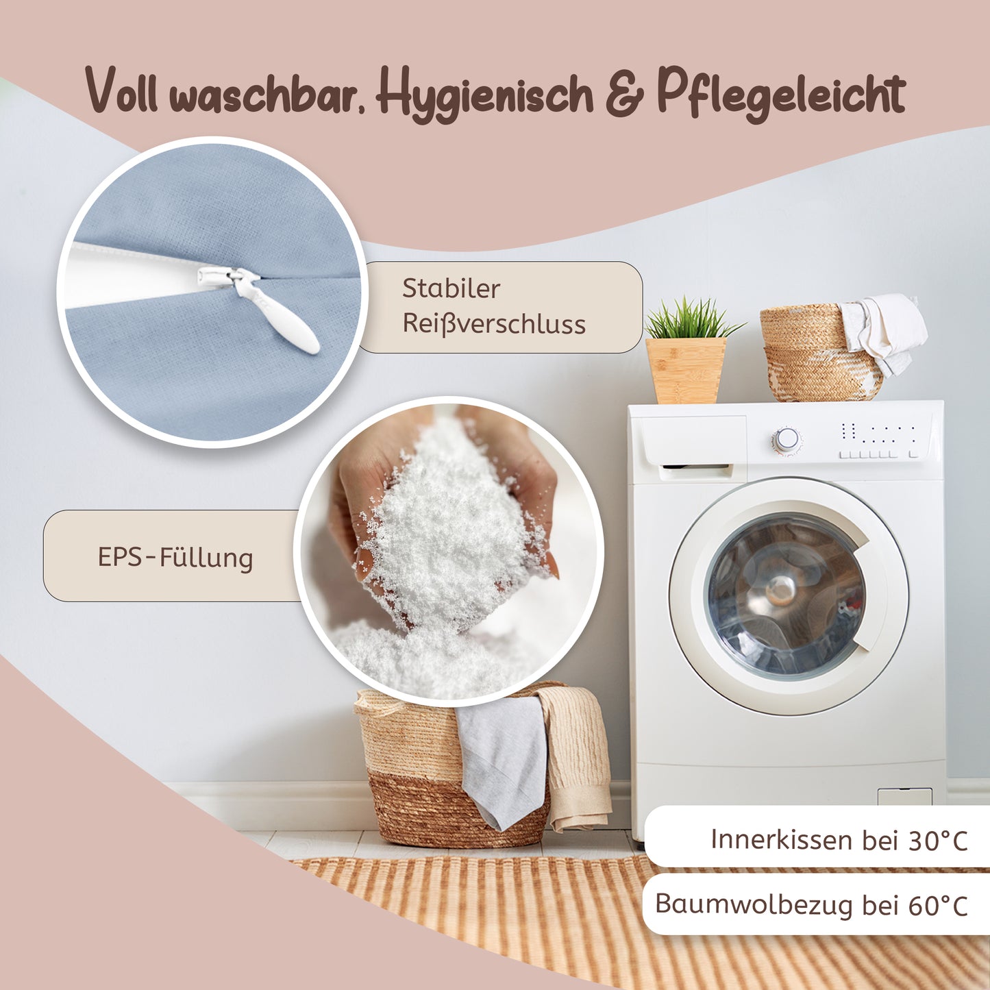 Joyfill Stillkissen XL mit EPS