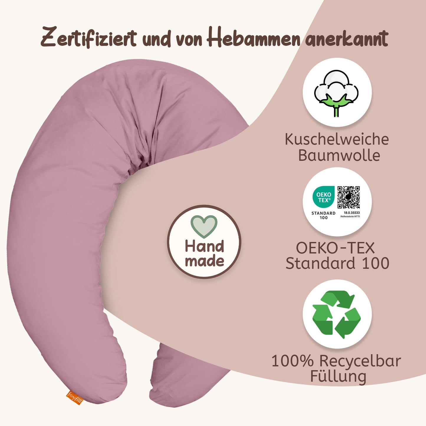 Joyfill Stillkissen XL mit EPS