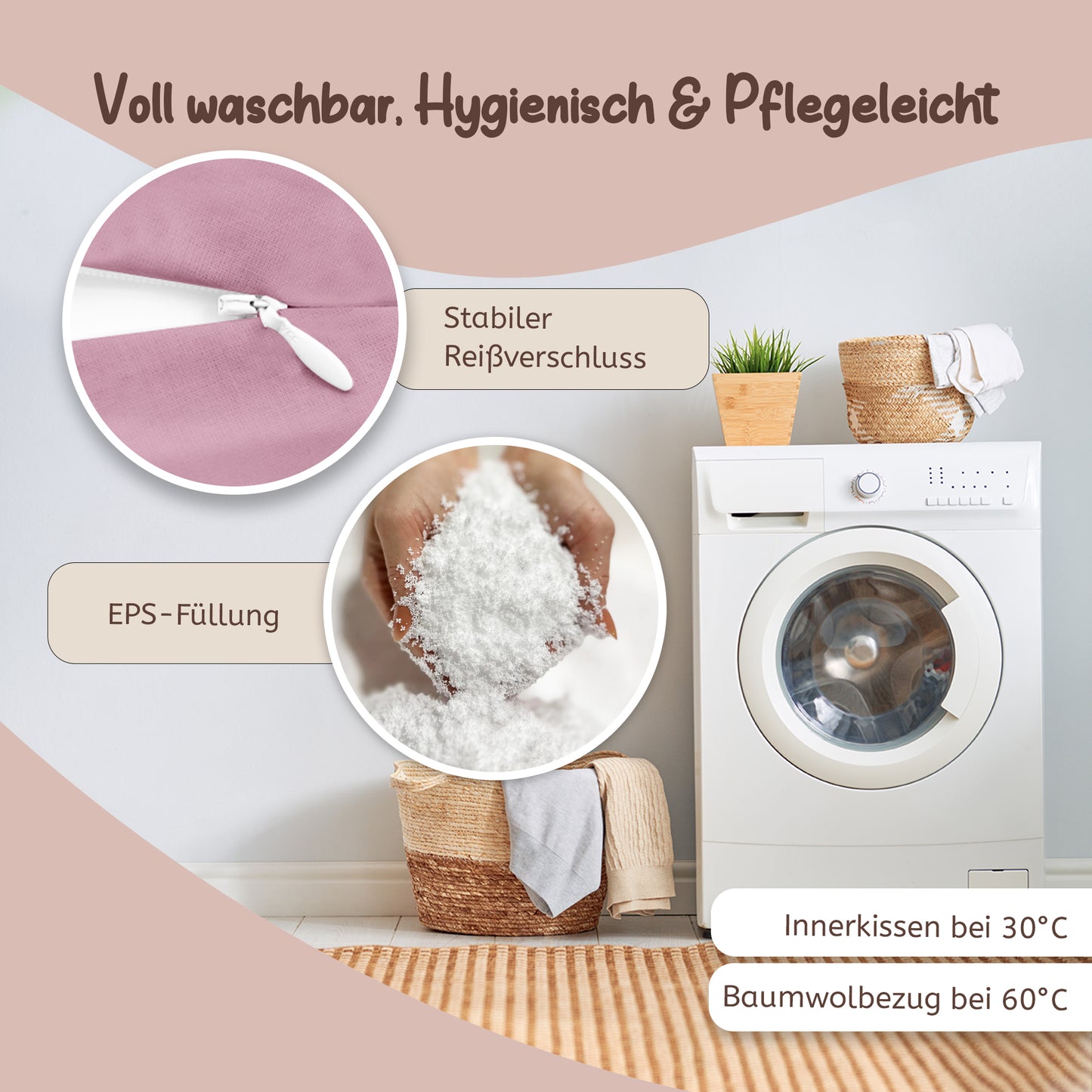 Joyfill Stillkissen XL mit EPS