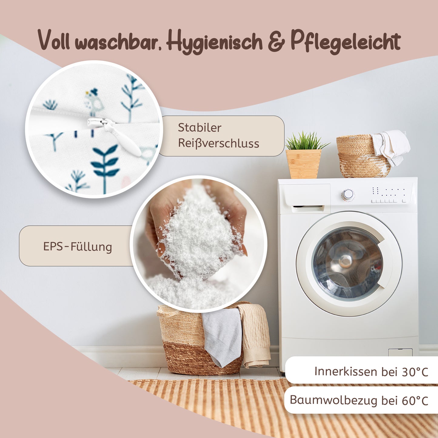 Joyfill Stillkissen (170cm) mit EPS