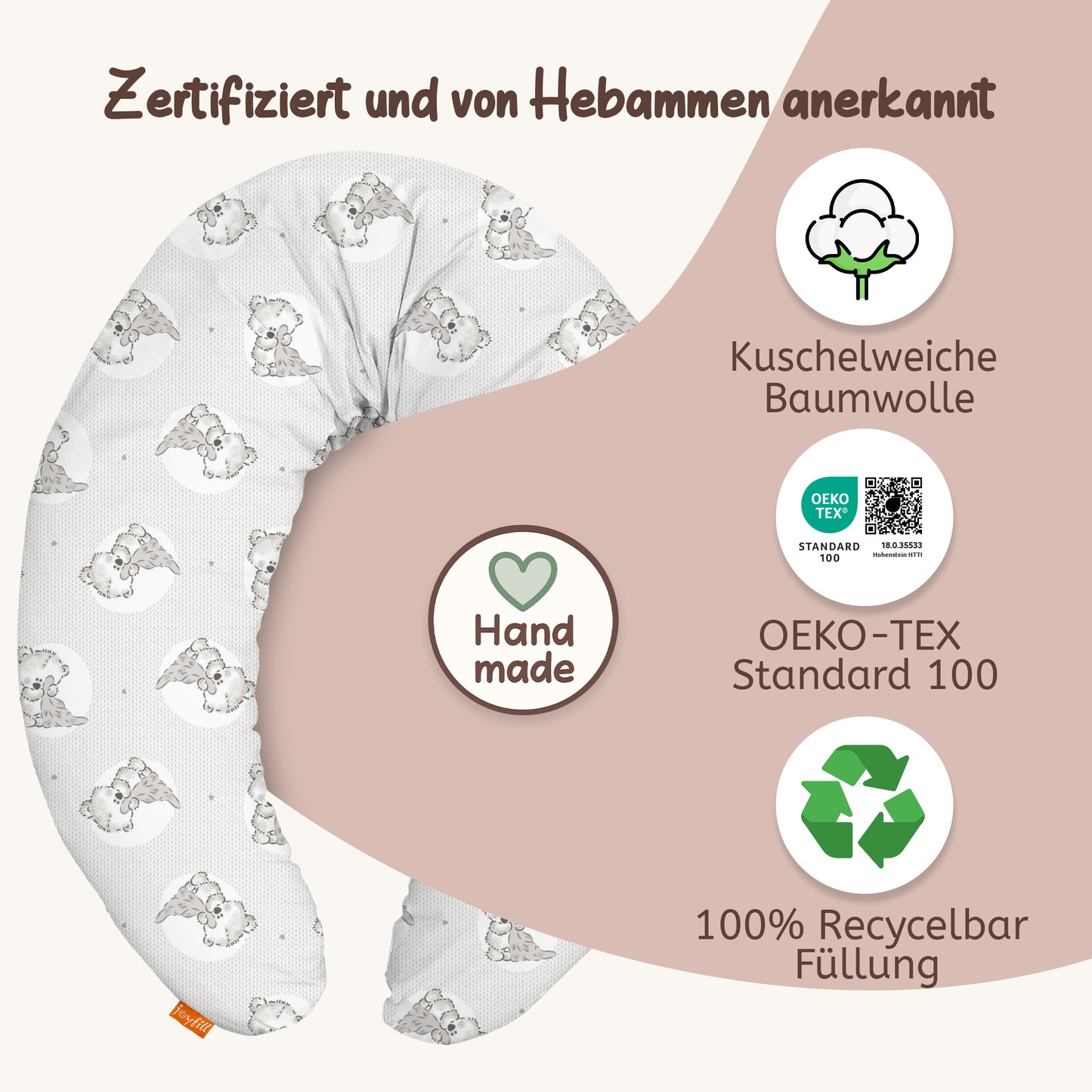 Joyfill Stillkissen XL mit EPS