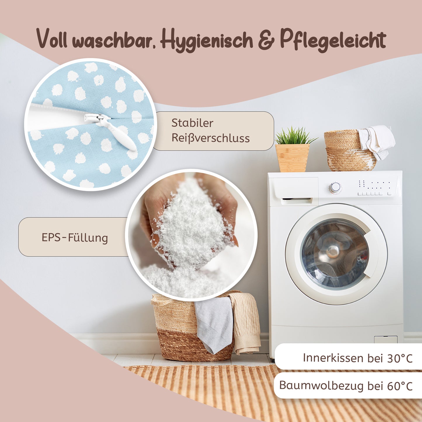 Joyfill Stillkissen XL mit EPS