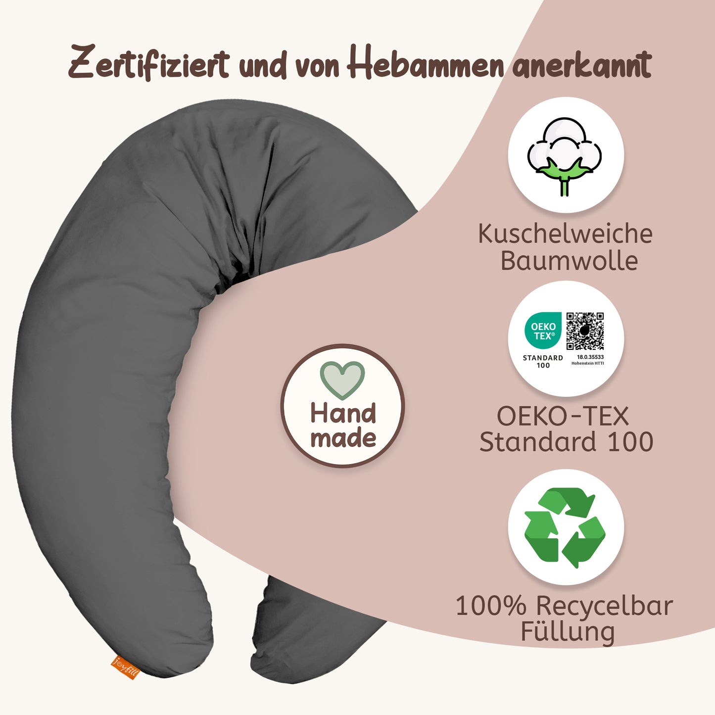Joyfill Stillkissen XL mit EPS