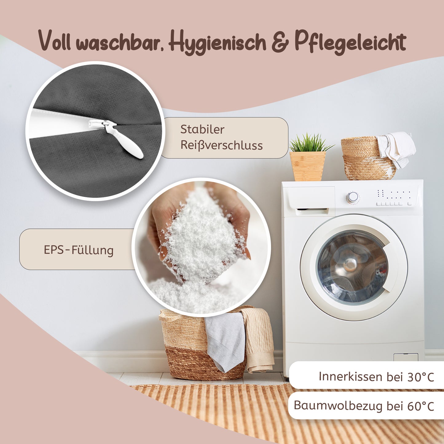 Joyfill Stillkissen XL mit EPS