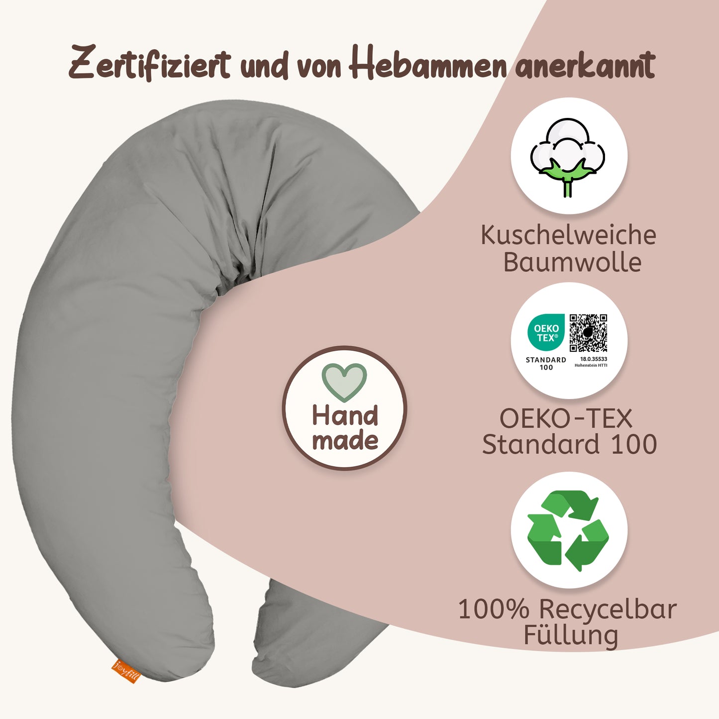Joyfill Stillkissen XL mit EPS