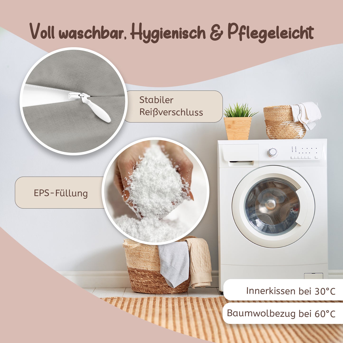 Joyfill Stillkissen XL mit EPS