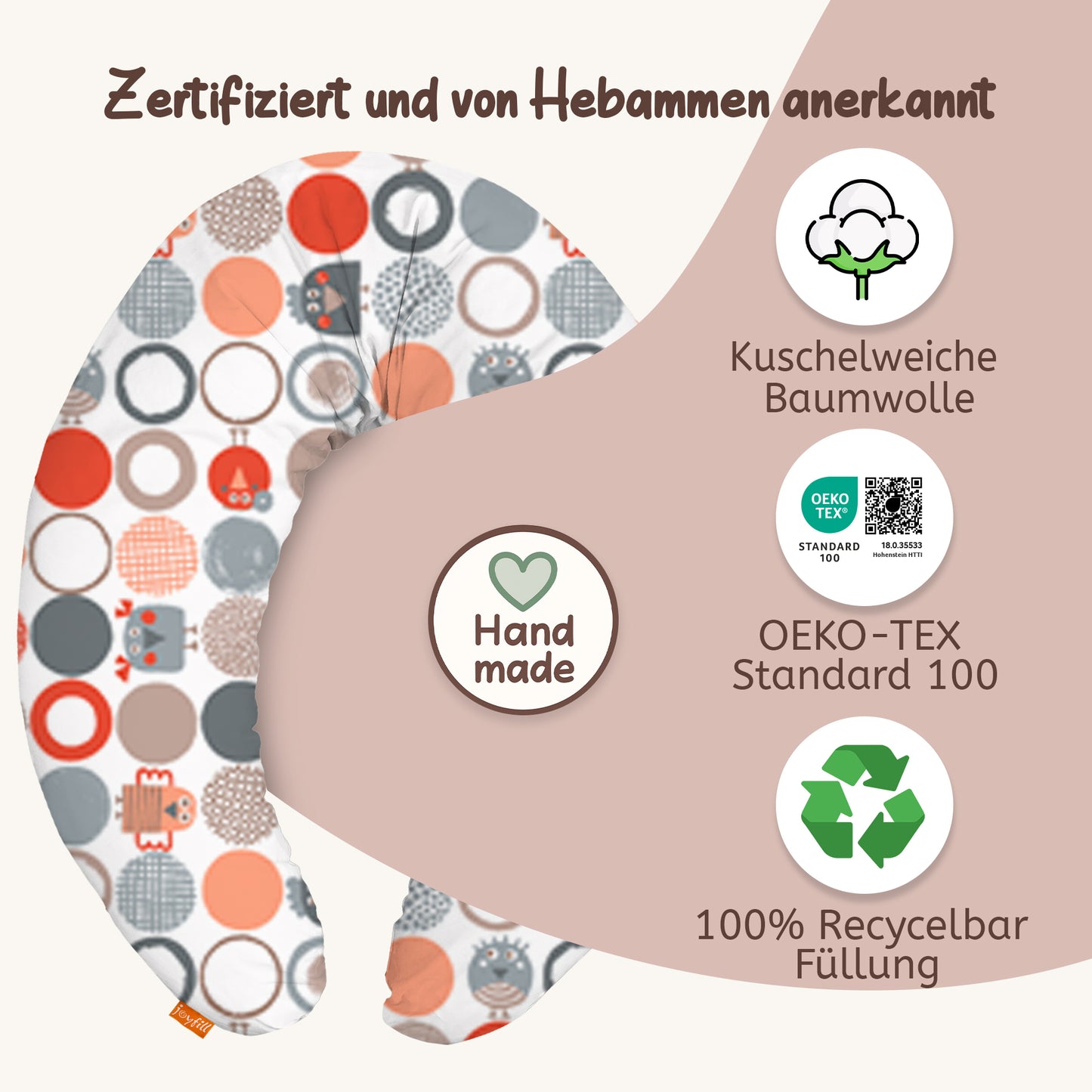 Joyfill Stillkissen XL mit EPS