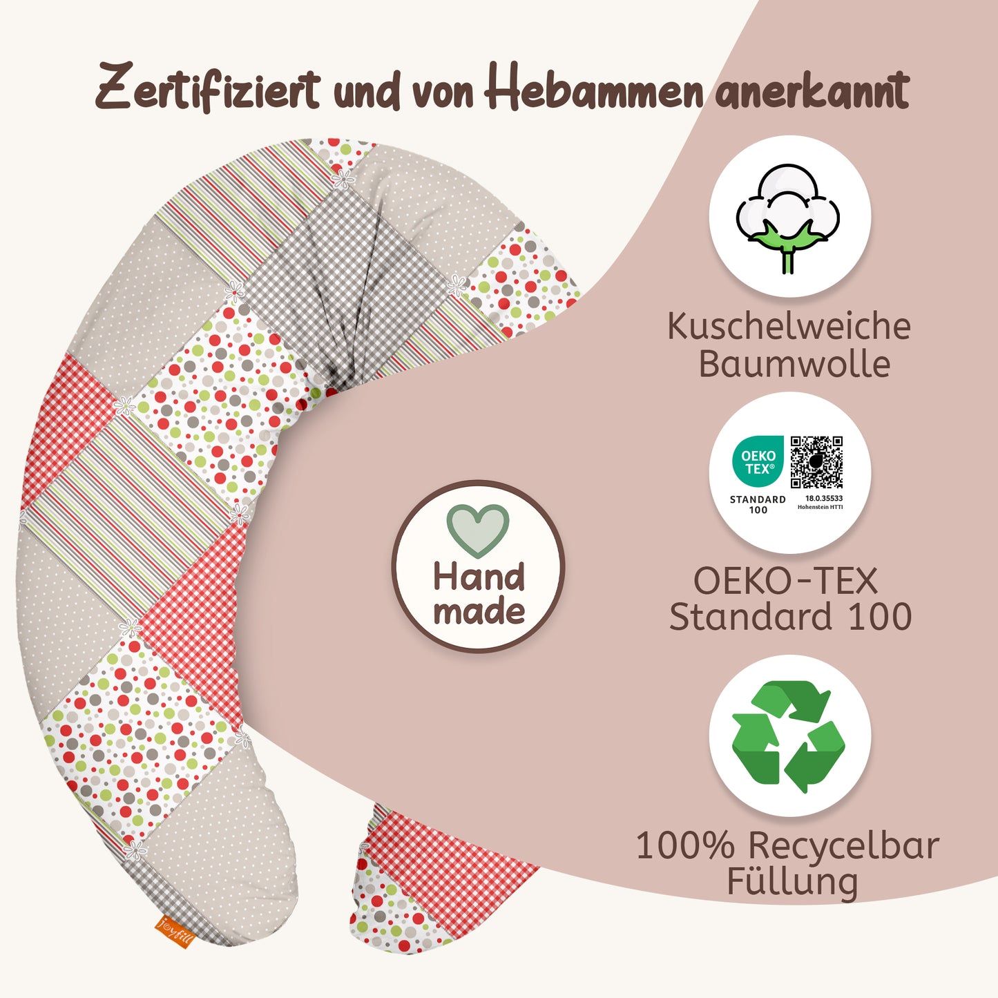 Joyfill Stillkissen XL mit EPS