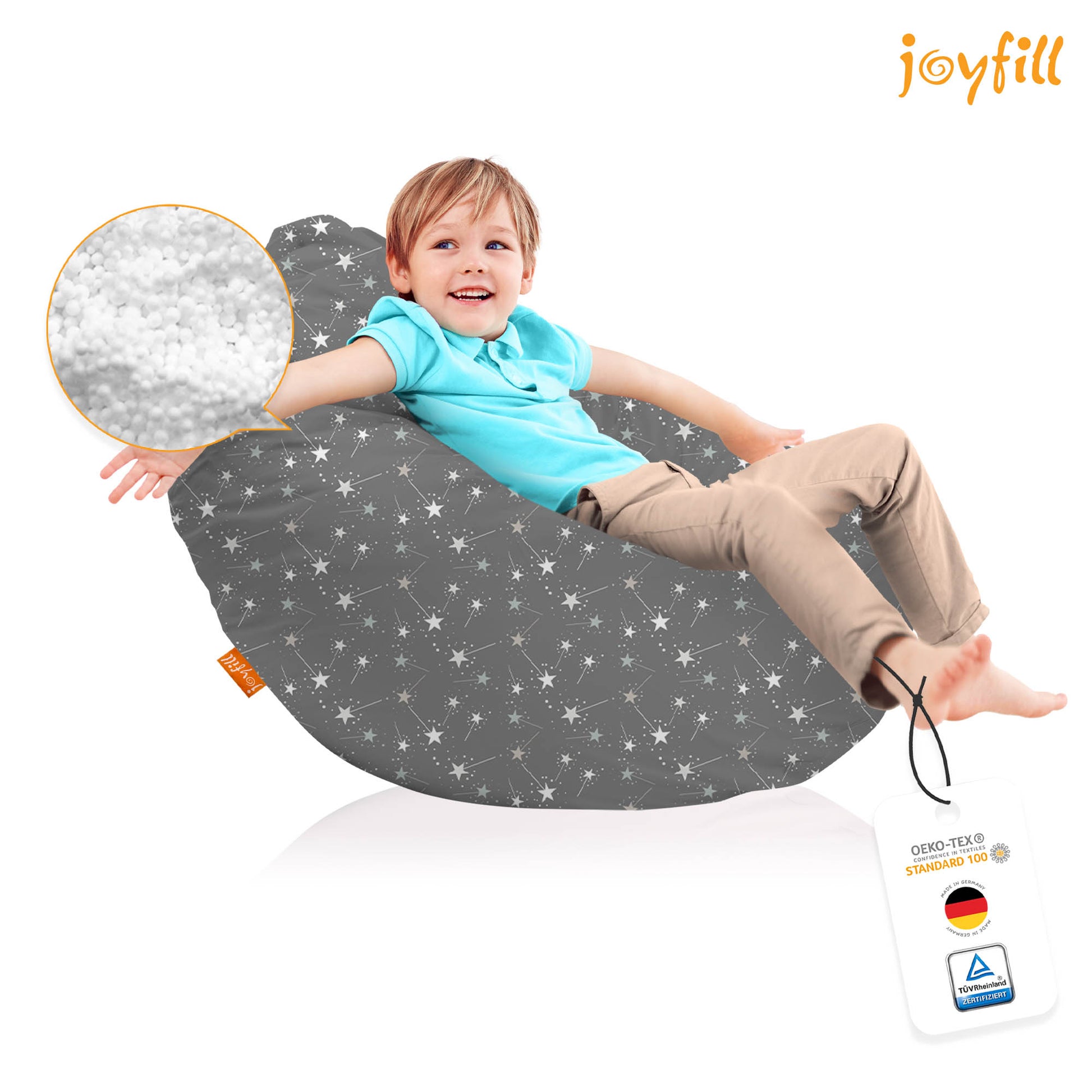 Joyfill Sitzsack mit Bezug, Stuhl für Kinder und Erwachsene | Buy Online