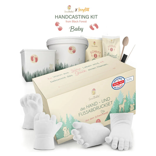 HAND - & FUßABDRUCKSET BABY von Joyfill