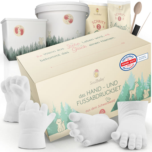 HAND - & FUßABDRUCKSET BABY von Joyfill