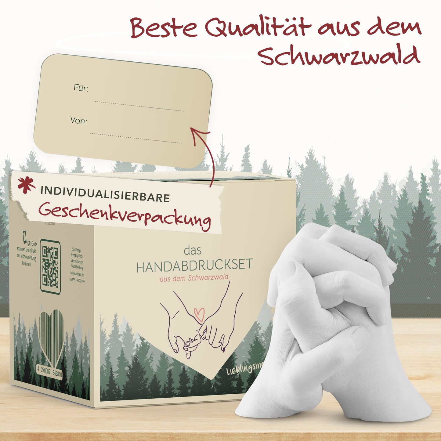 SoulBaby® Handabdruck Set für Paare von Joyfill