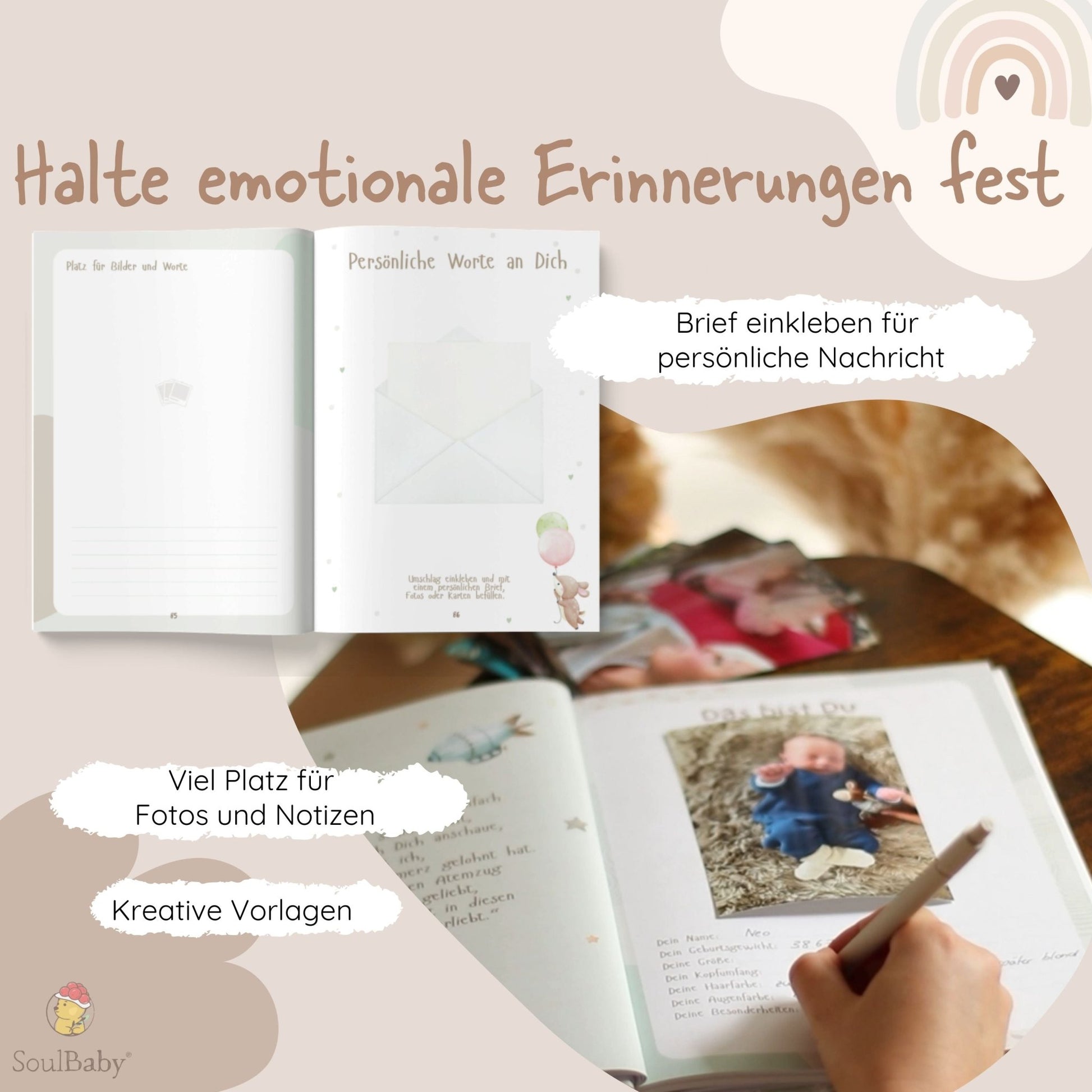 BABYTAGEBUCH "Mein erstes Jahr" von Joyfill - Joyfill