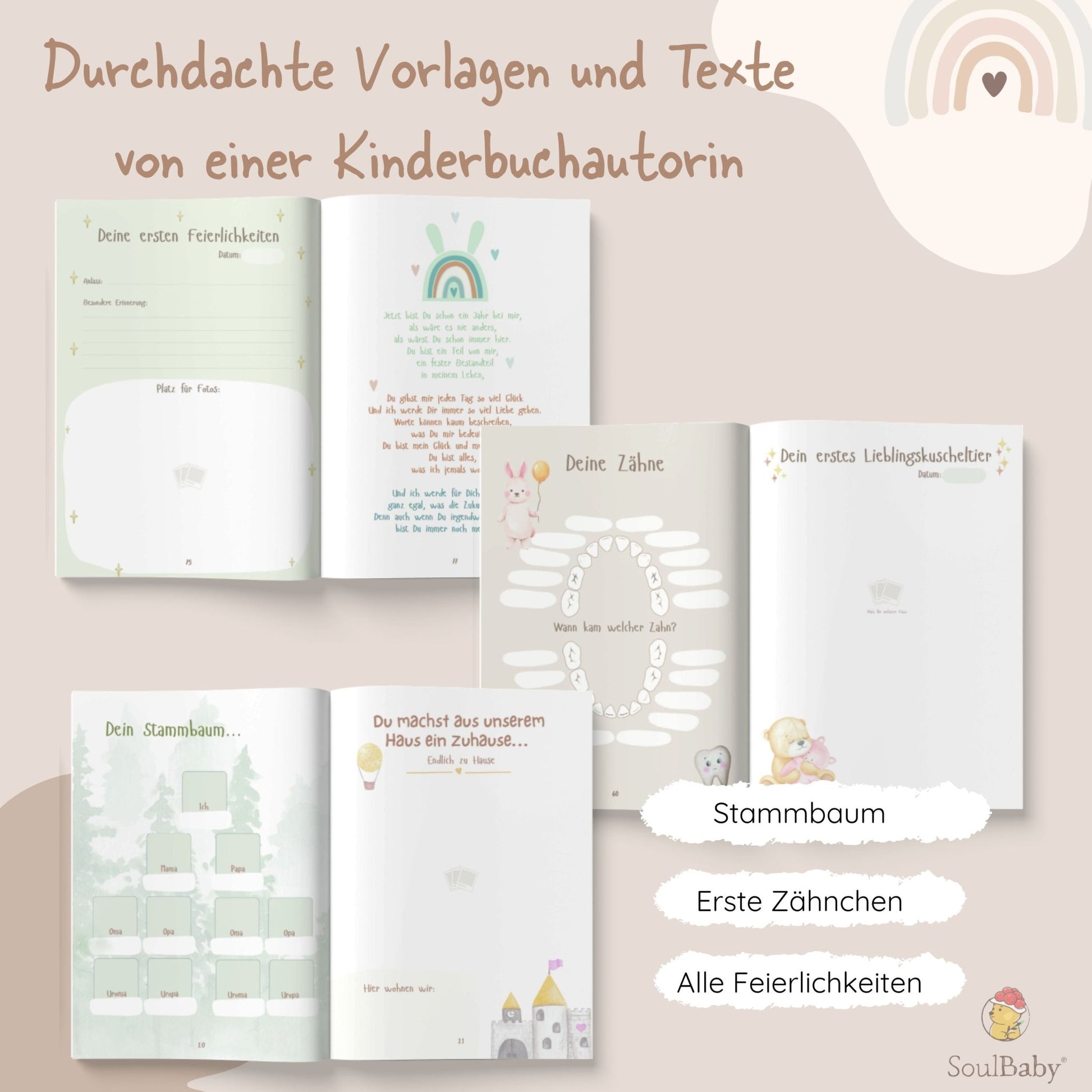 BABYTAGEBUCH "Mein erstes Jahr" von Joyfill - Joyfill