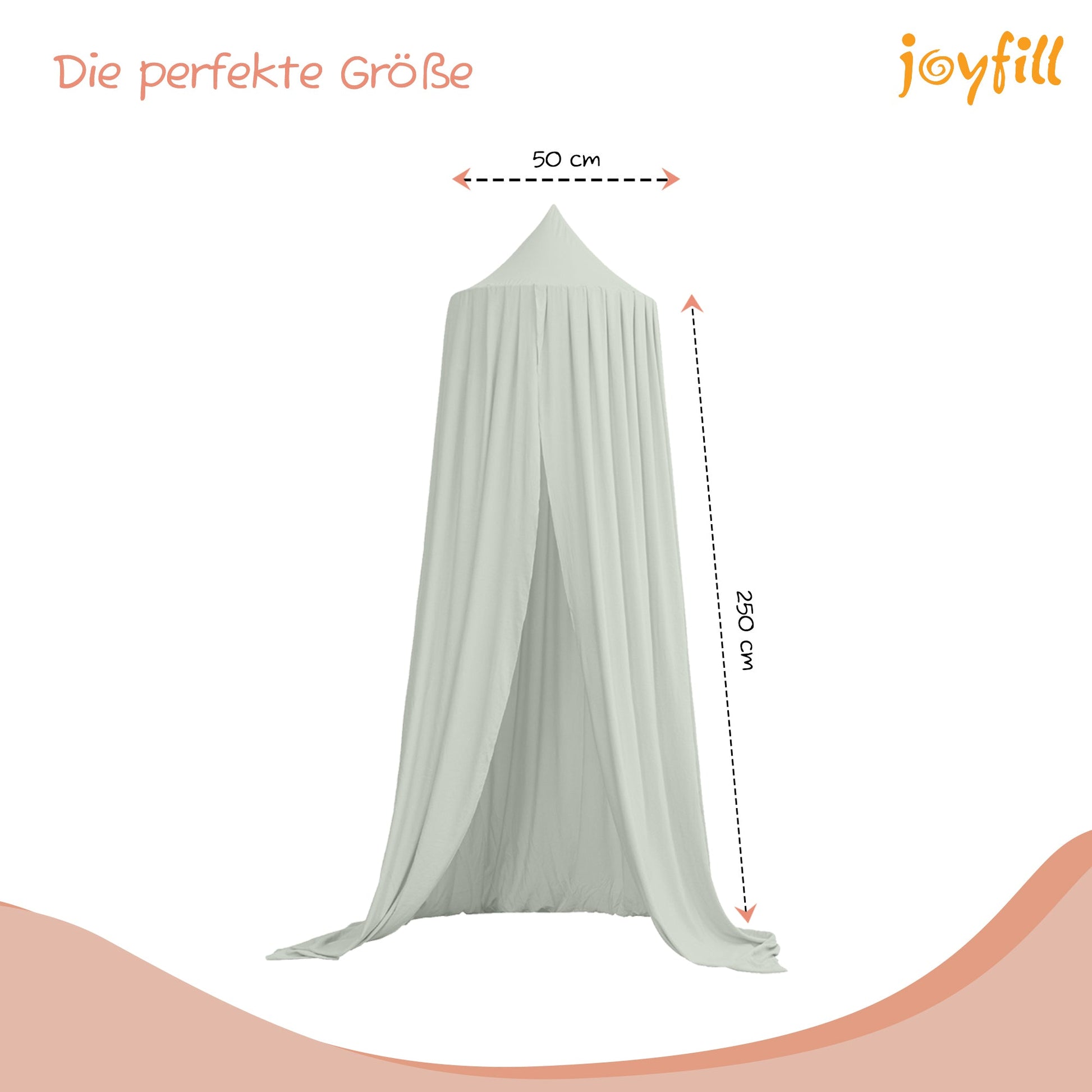 Betthimmel / Baldachin - 245cm - Joyfill