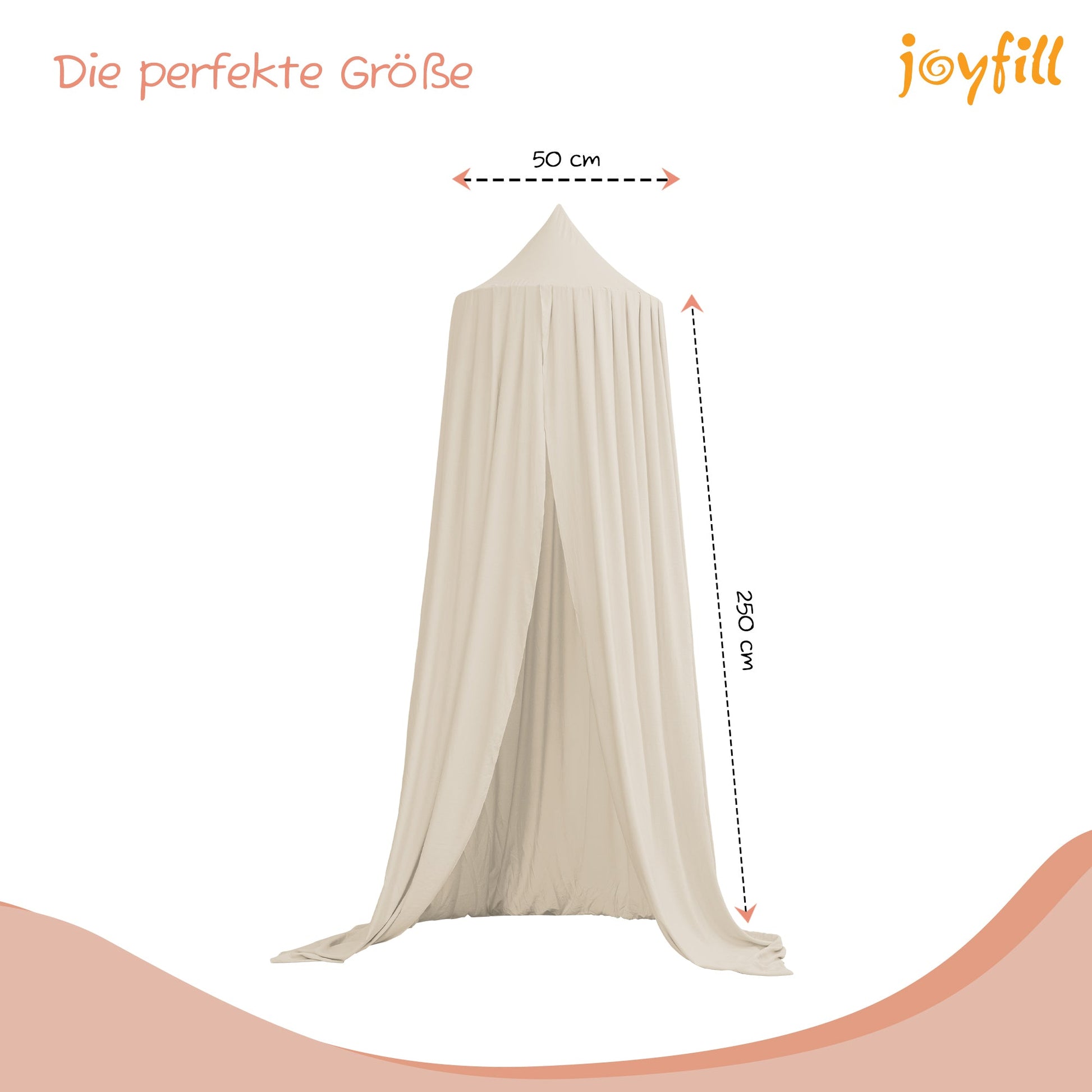 Betthimmel / Baldachin - 245cm - Joyfill