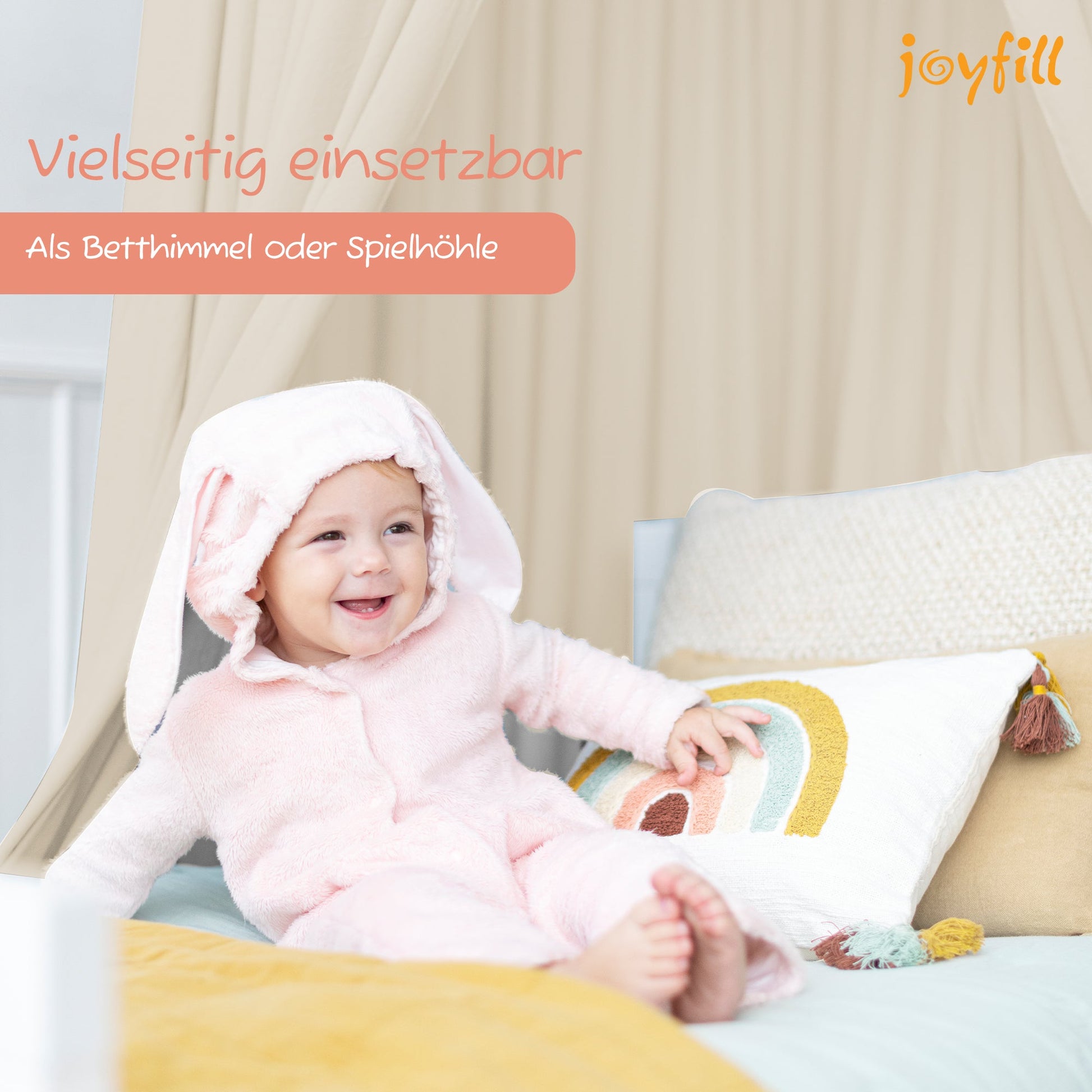 Betthimmel / Baldachin - 245cm - Joyfill