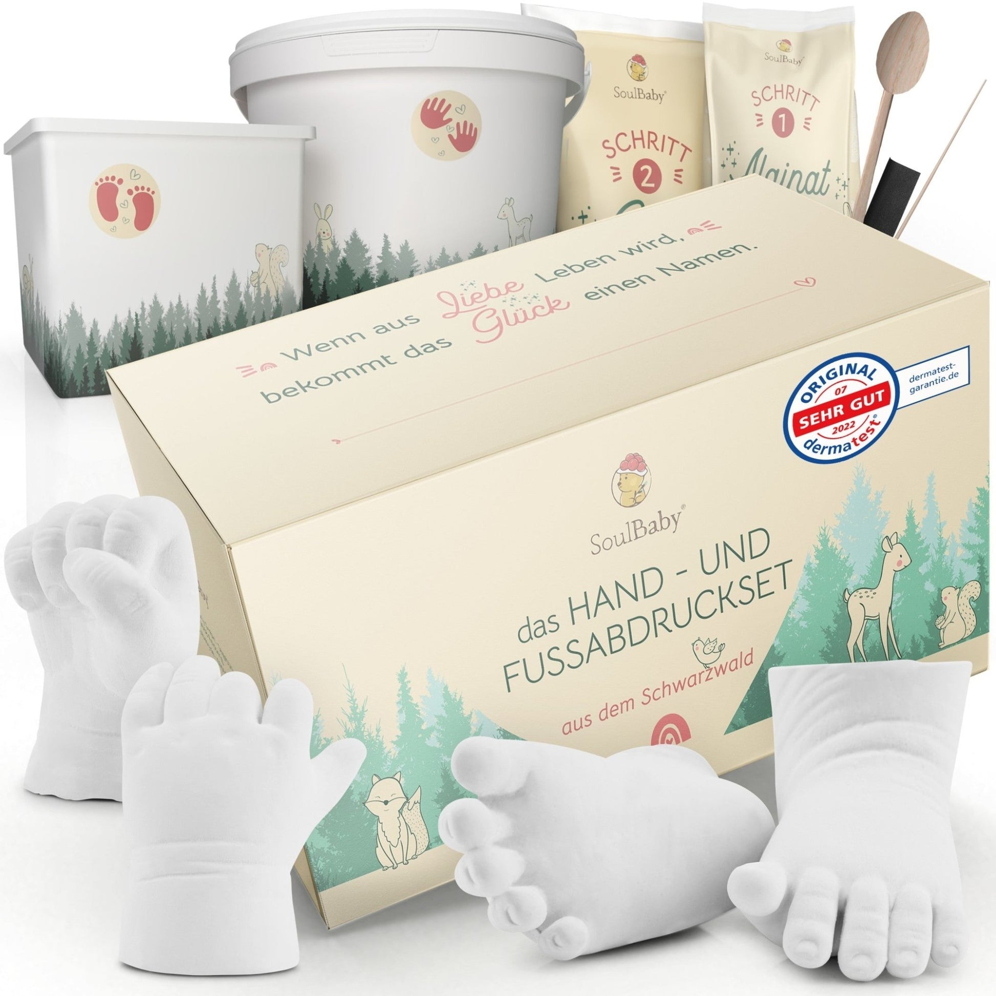 HAND - & FUßABDRUCKSET BABY von Joyfill - Joyfill