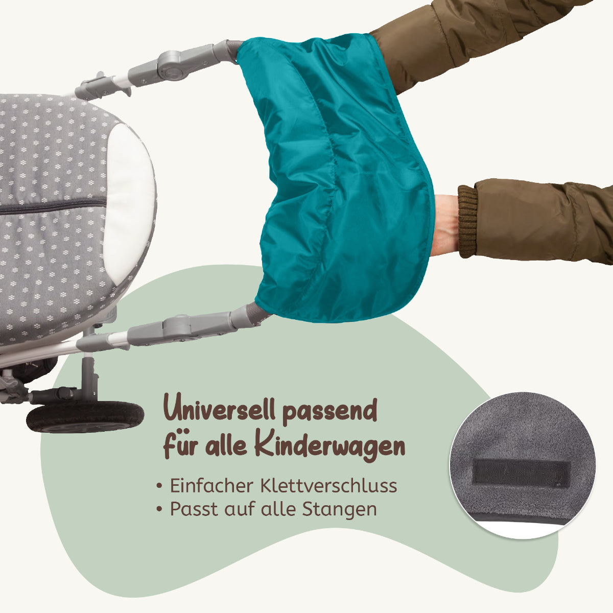 Joyfill Kinderwagen Handwärmer Handmuff Universal