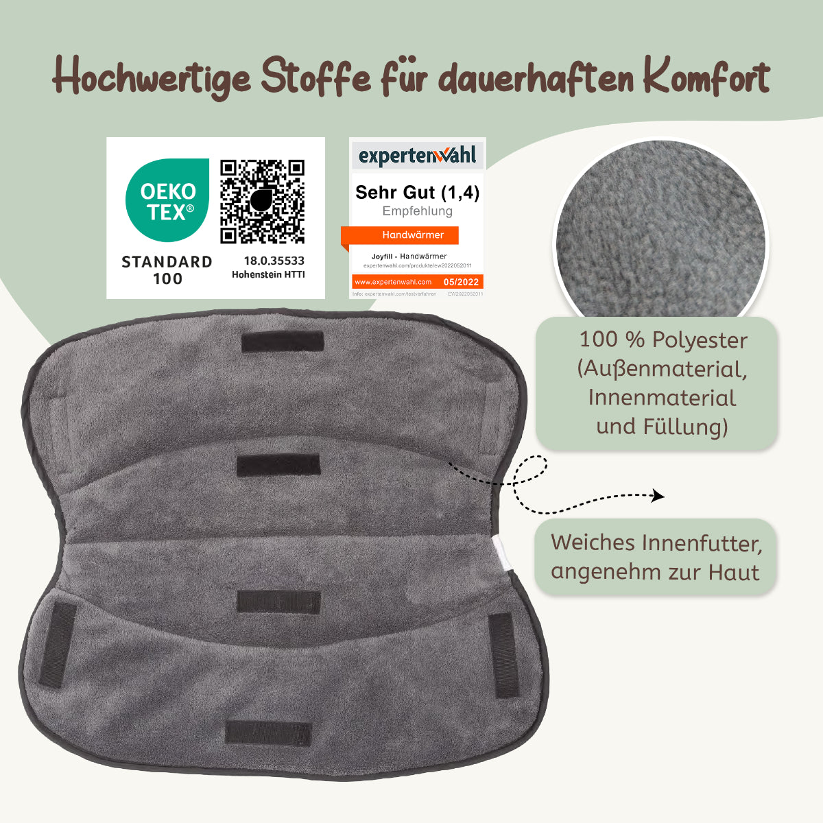 Joyfill Kinderwagen Handwärmer Handmuff Universal