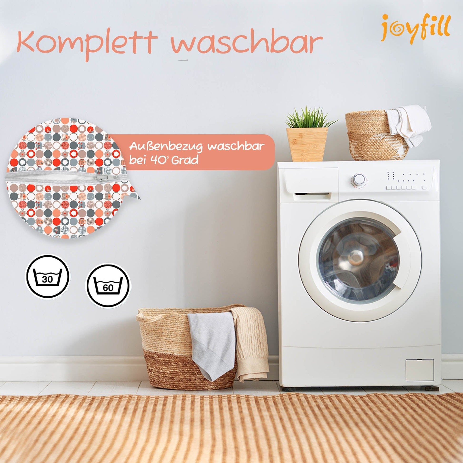 Joyfill Klappmatratze 120 x 60 x 4 cm - Joyfill
