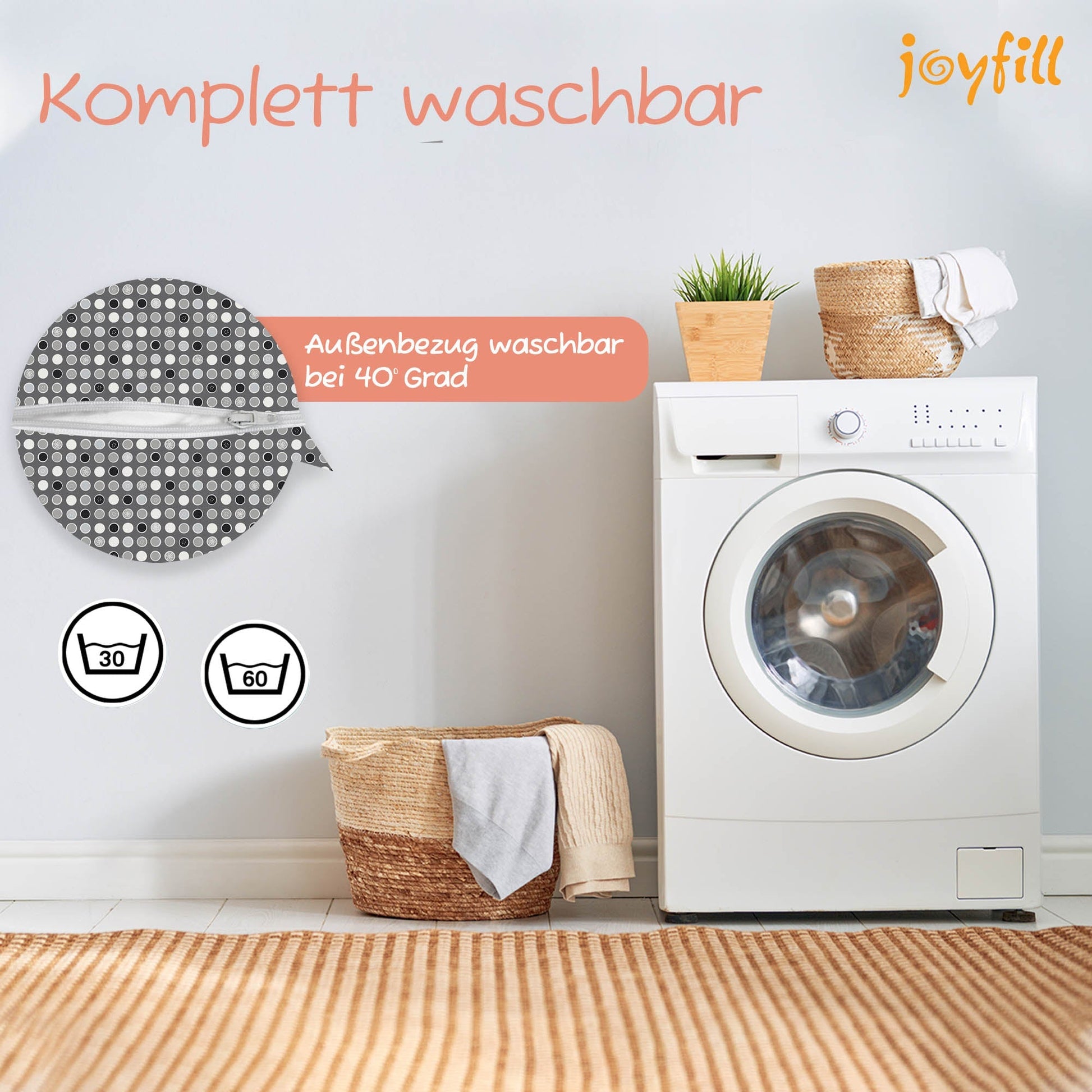 Joyfill Klappmatratze 120 x 60 x 4 cm - Joyfill