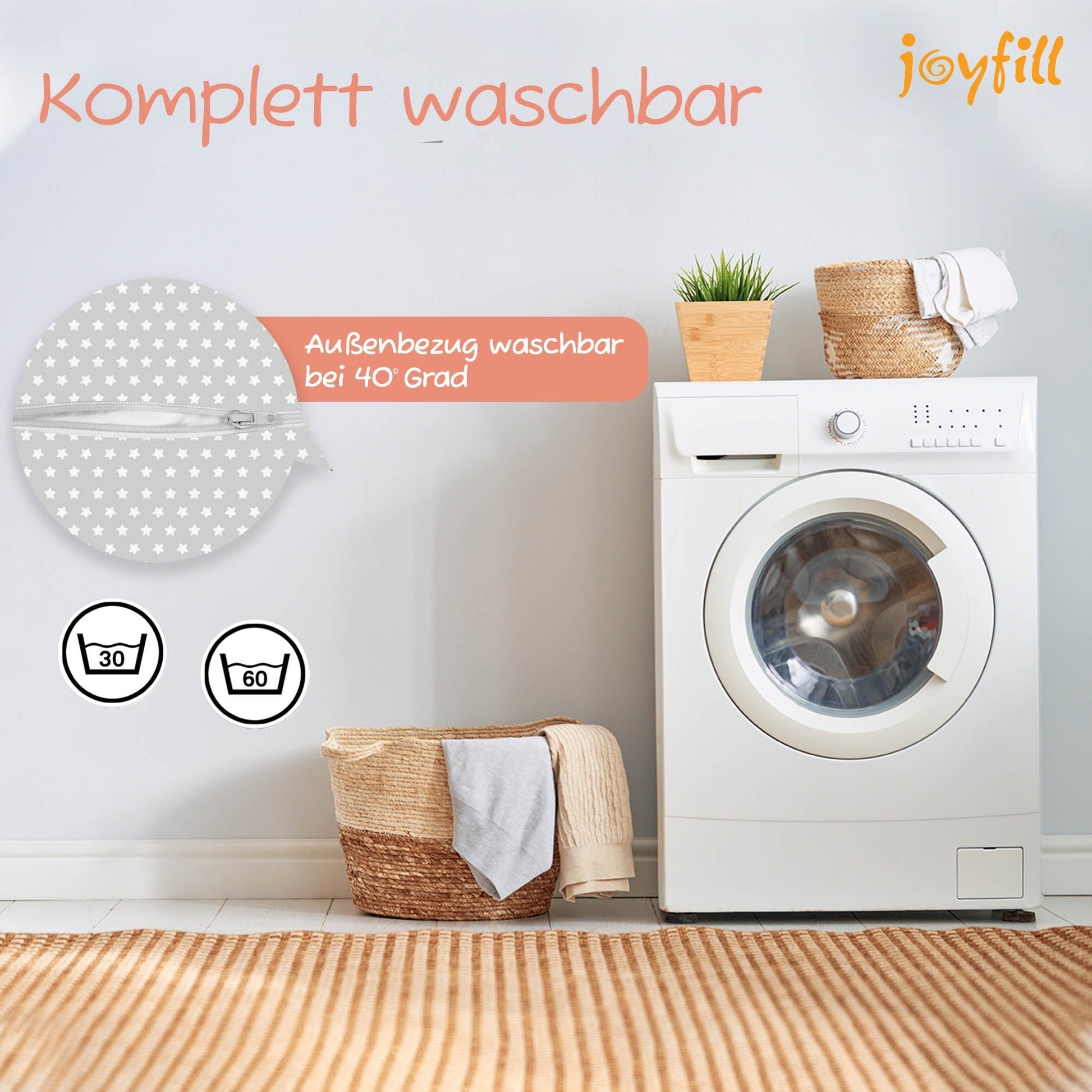 Joyfill Klappmatratze 120 x 60 x 4 cm - Joyfill