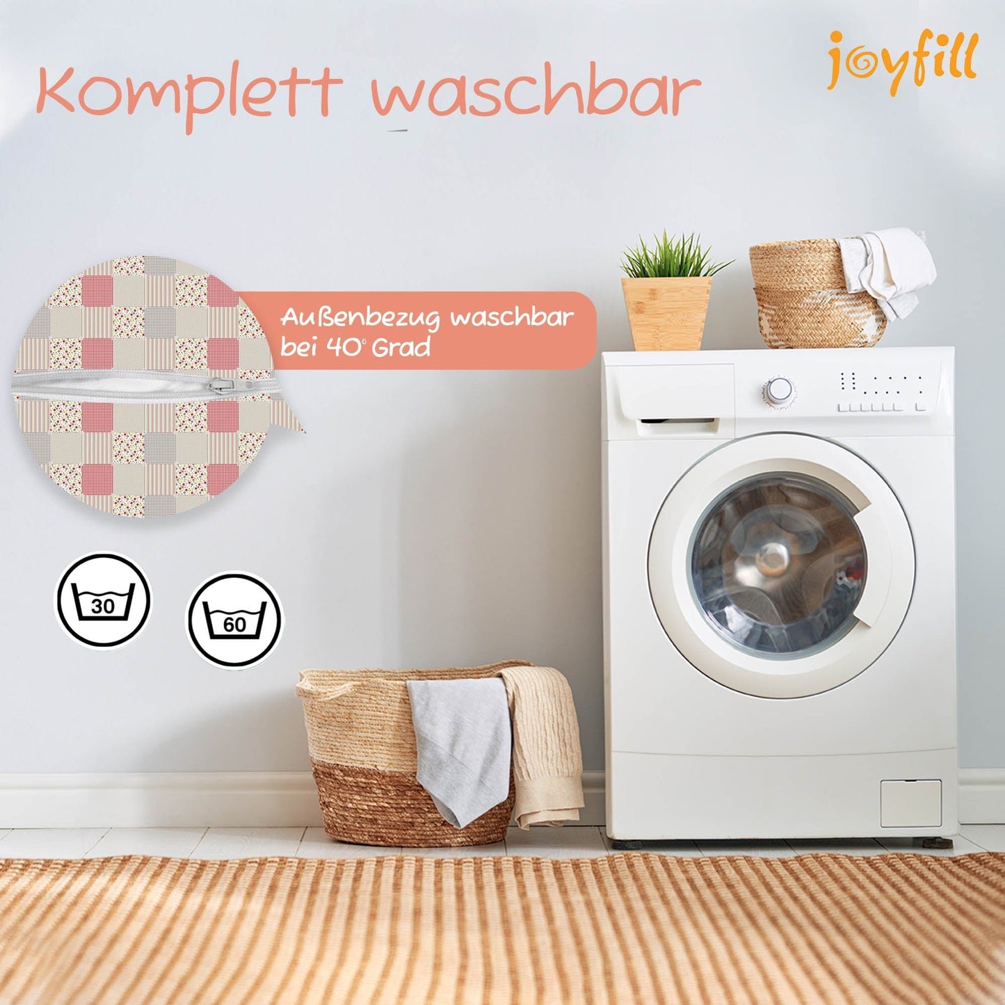 Joyfill Klappmatratze 120 x 60 x 4 cm - Joyfill