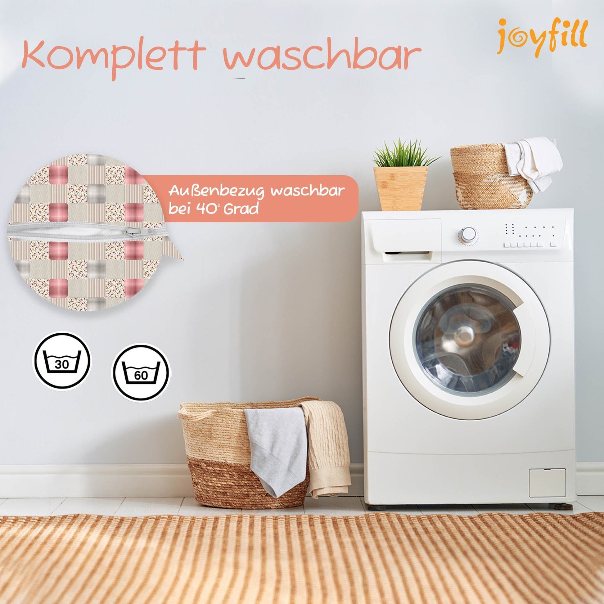 Joyfill Klappmatratze 120 x 60 x 4 cm - Joyfill