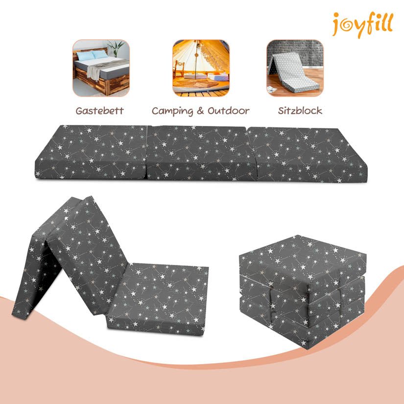Joyfill Klappmatratze 120 x 60 x 4 cm - Joyfill